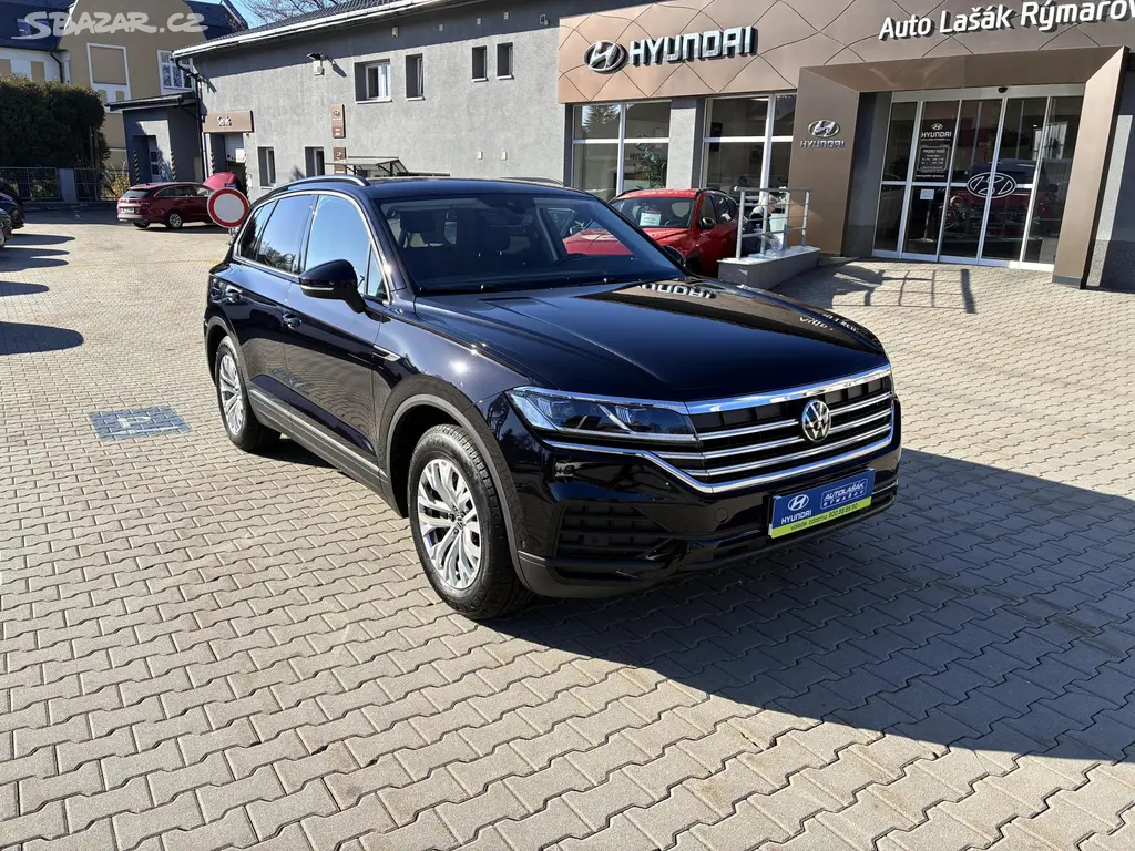 Volkswagen Touareg, 170KW,4X4,8°AT,ČERNÁDEEP,TAŽNÉ